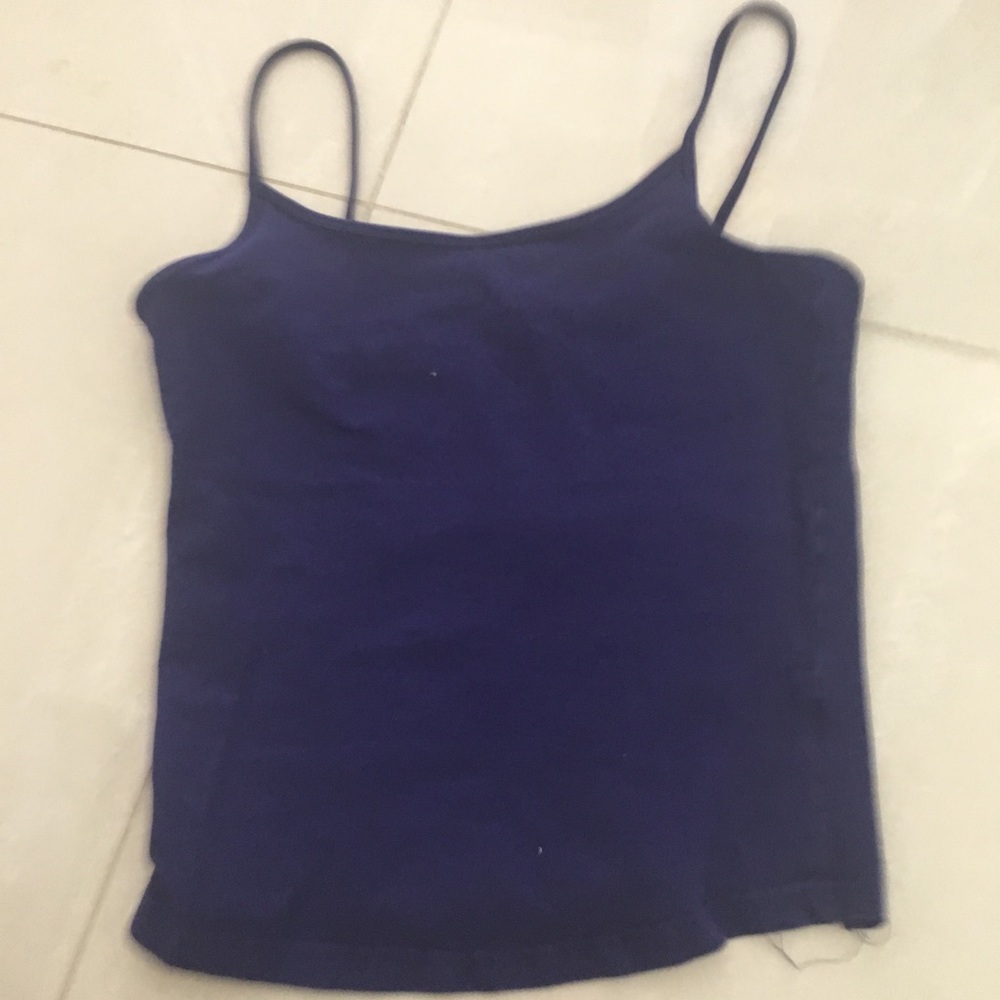 Navy Blue Tank Top
